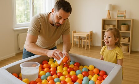 Ballenbak schoonmaken: zo houd je het veilig en fris voor je kind