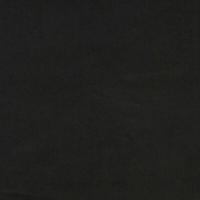 VidaXL Fluweel Fauteuil Zwart - 60cm - 40% Korting!