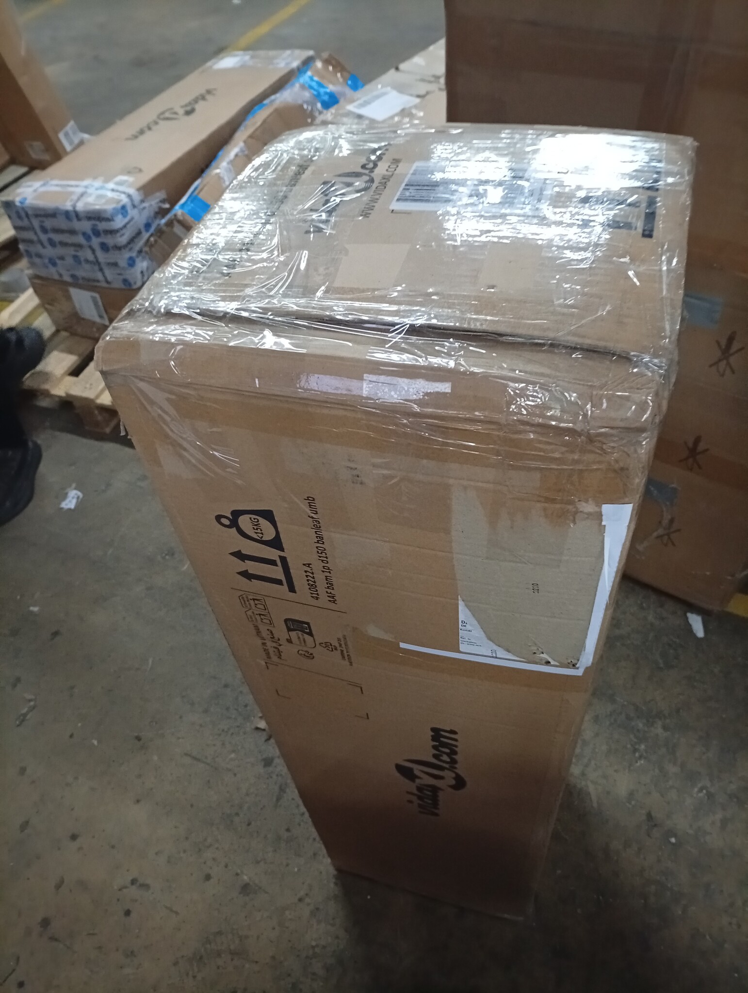 Tiki Paraplu 150cm Bamboe + Klamboe - 60% Korting!