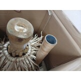 Tiki Paraplu 150cm Bamboe + Klamboe - 60% Korting!