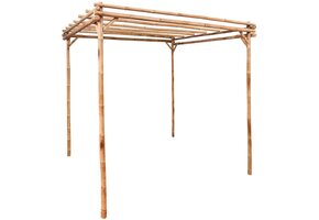 vidaXL Bamboe Pergola 170x170x220 cm - 46% Korting!