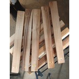 Bistrostoelen (4x) Teakhout/Staal - 79% Korting! (DIY)