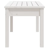 VidaXL Tuinbank Grenenhout Wit - 65% Korting! (Retourtje)