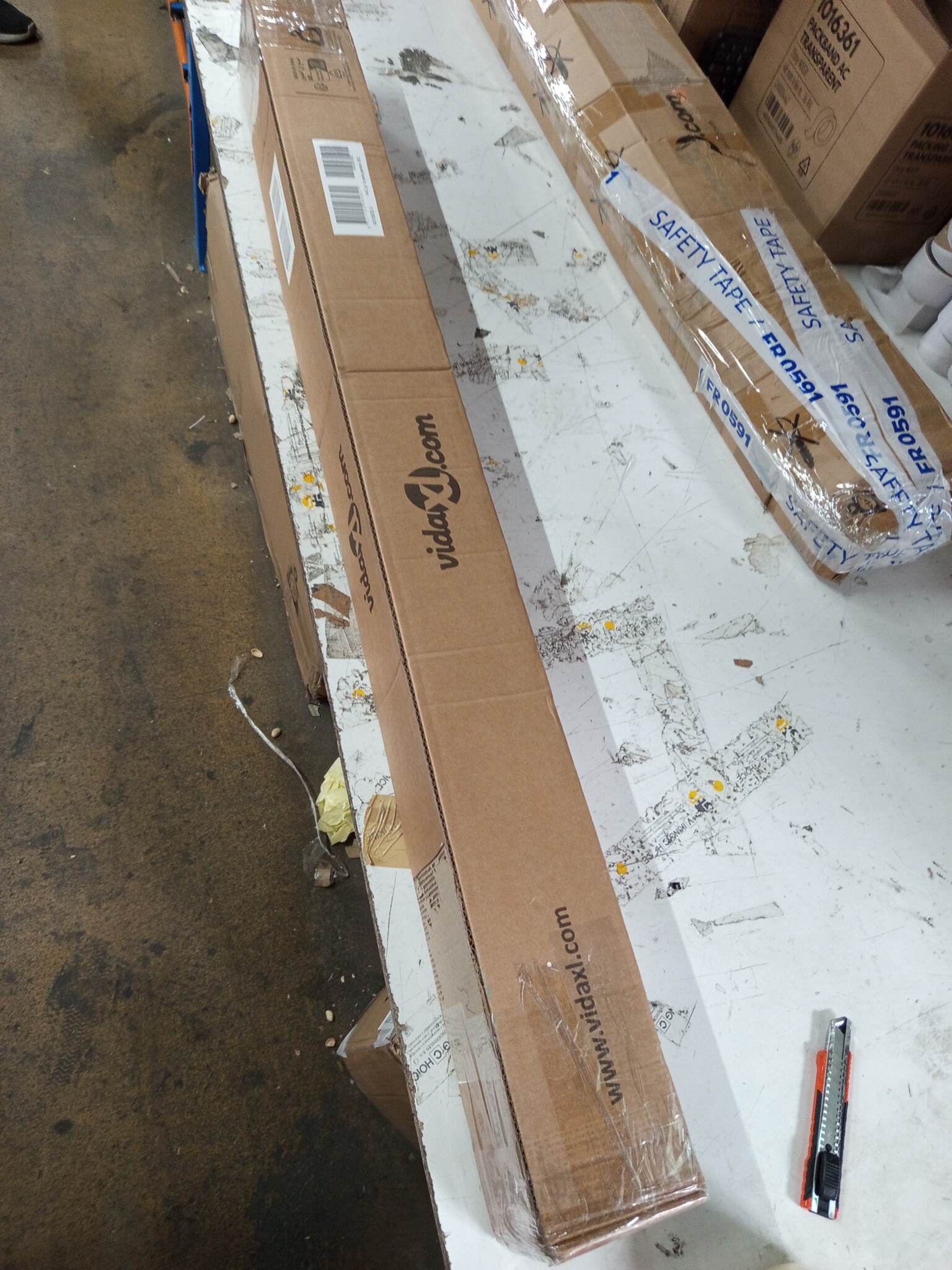 vidaXL Strandparasol 200x125 cm Groen - 60% Korting!