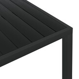 VidaXL Tuintafel 185cm Zwart - 46% Korting!
