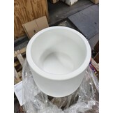 LED Bloempot Wit 50cm - NU 55% Korting! (Zonder LED)