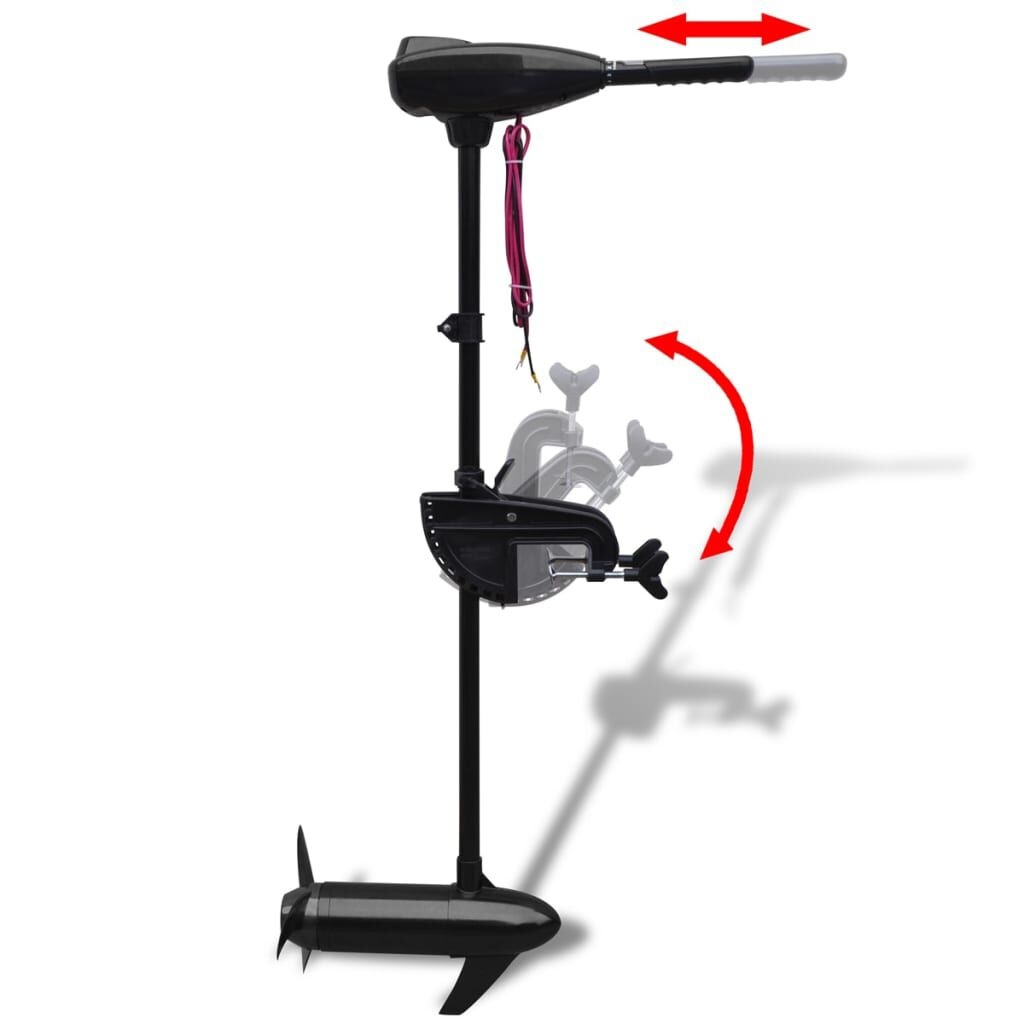 vidaXL Elektrische Buitenboordmotor 86 lbs - 40% Korting!