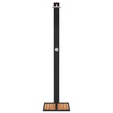 vidaXL Buitendouche Zwart - 35% Korting! Rattan & Acacia