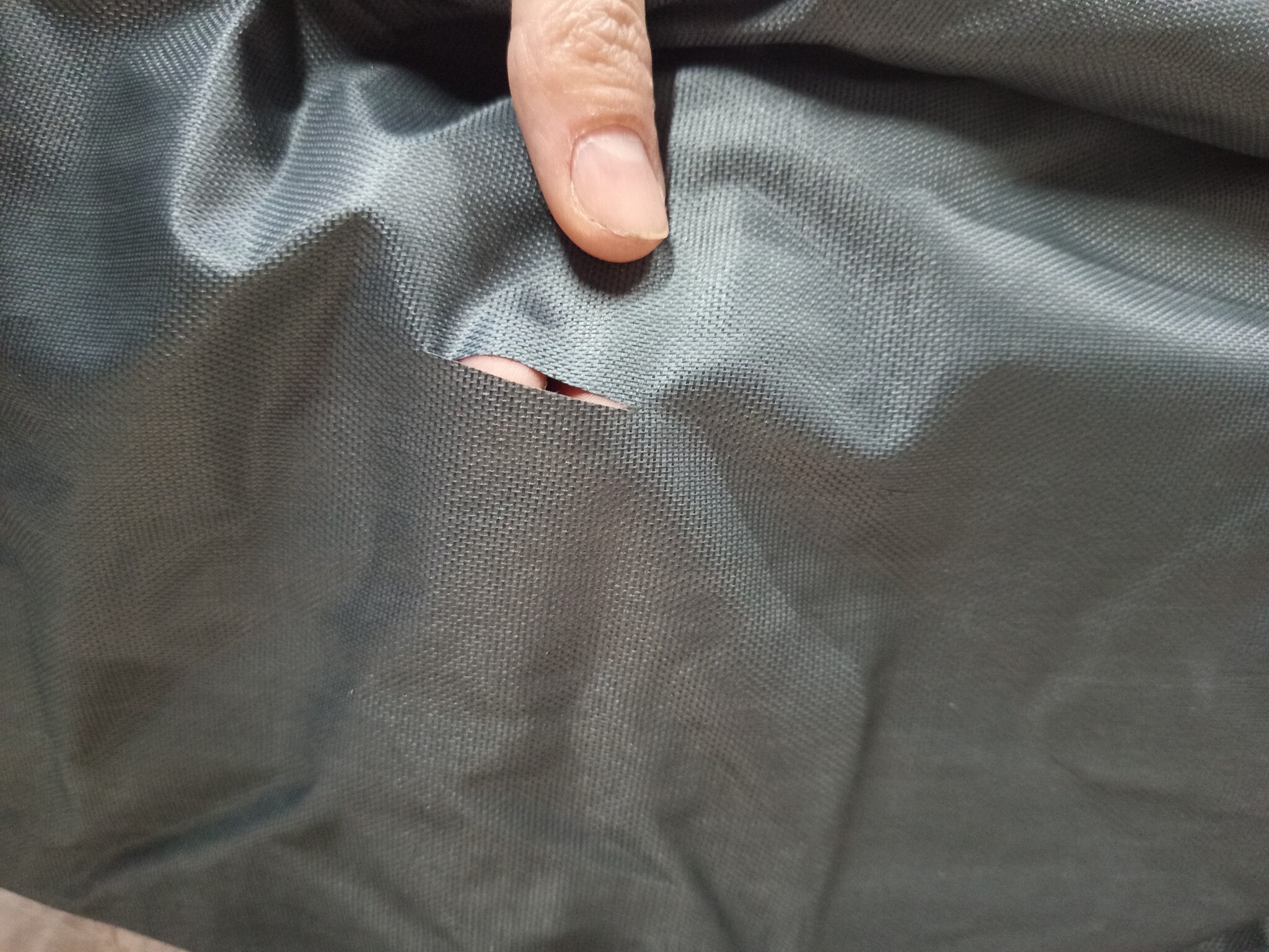 Partytentdak 3x3 Antraciet - Scheurtje - 60% Korting!