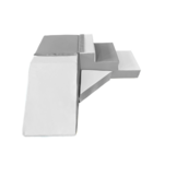 Schuimblokken Speelset met Glijbaan Wit/Grijs - 40% Korting!