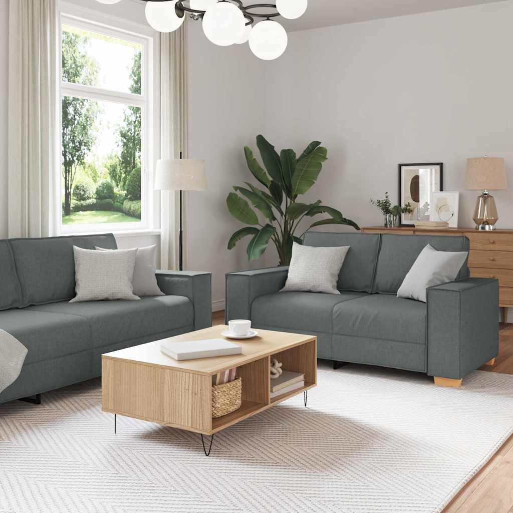vidaXL Sofa Stoel Donkergrijs - Showroommodel - 86% Korting!