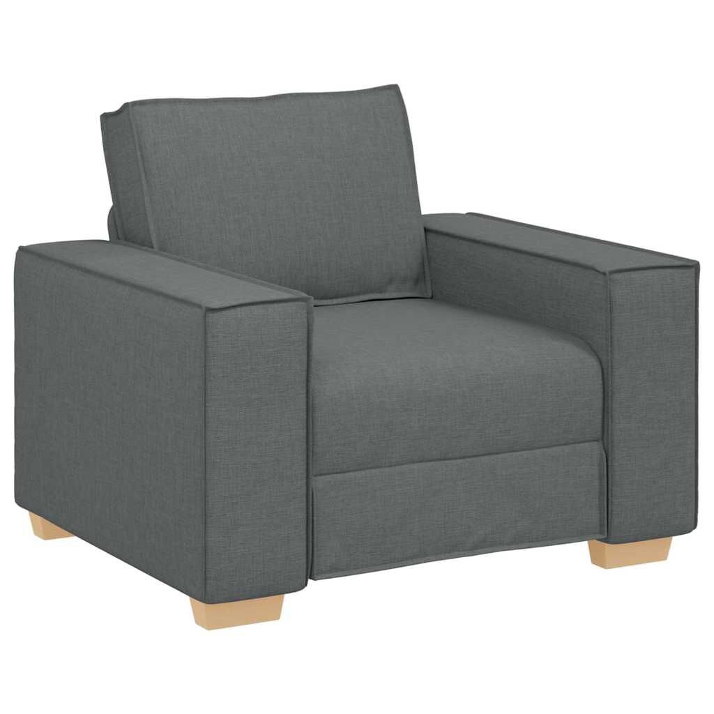 vidaXL Sofa Stoel Donkergrijs - Showroommodel - 86% Korting!