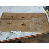 VidaXL Kledingrek Wit 59x35x150cm - 60% Korting! (Gebogen Rekje)