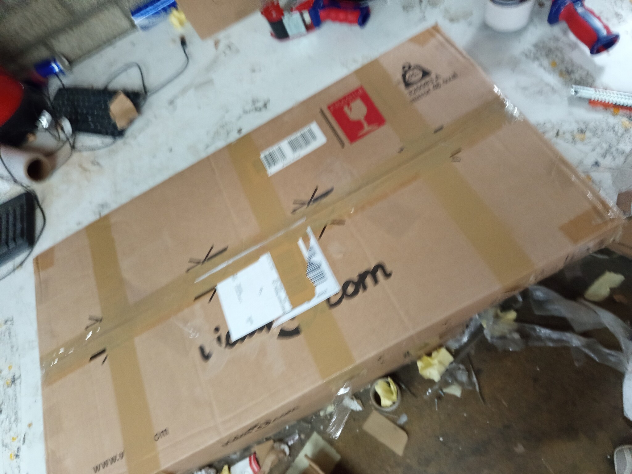 vidaXL Spiegel 80x40 cm - BESCHADIGD - 78% Korting!