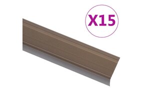 Trapneuzen Bruin (15 st) - 55% Korting! Lichte Buiging