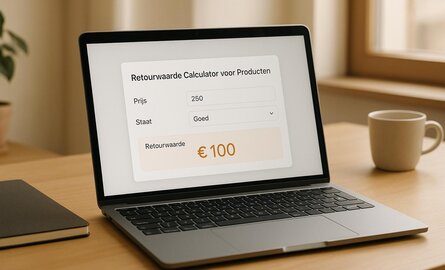 Retourwaarde Calculator voor Producten