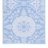 vidaXL Buitenkleed ARAKIL Babyblauw 80x150cm - 42% Korting!