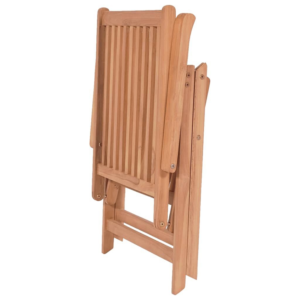 VidaXL Teak Tuinstoelen (2x) - Verstelbaar - 60% Korting!