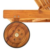 vidaXL Ligbed Acaciahout - Zo Goed Als Nieuw! 46% Korting