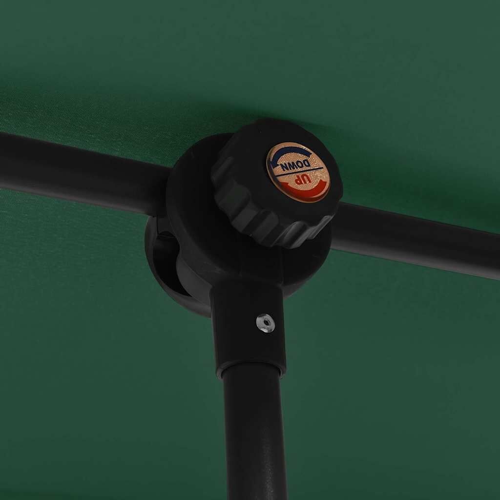 vidaXL Parasol 2x1,5m Groen - 51% Korting!