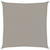 Zonnezeil Vierkant 3.6x3.6m Lichtgrijs - 51% Korting!