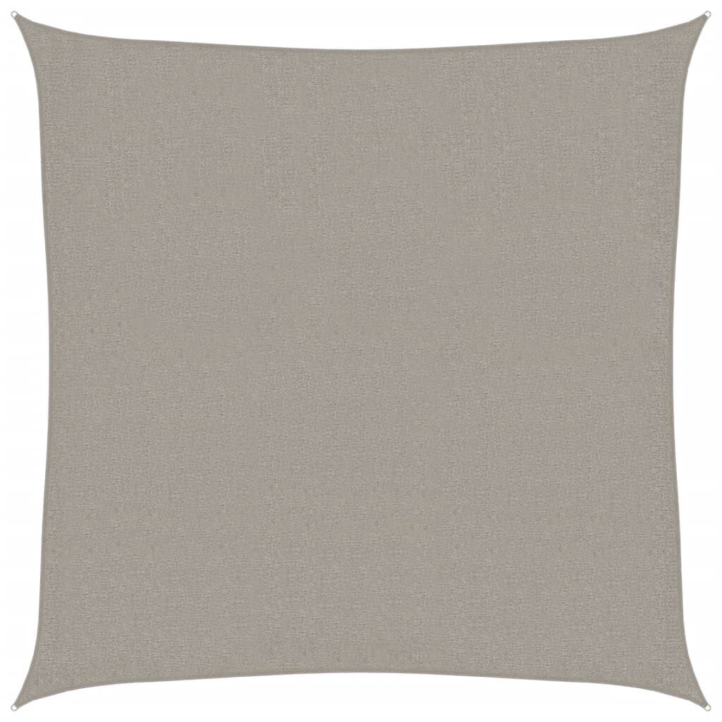 Zonnezeil Vierkant 3.6x3.6m Lichtgrijs - 51% Korting!