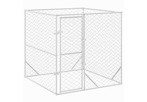 VidaXL Hondenkennel 2x2x2m Gegalvaniseerd - 62% Korting!