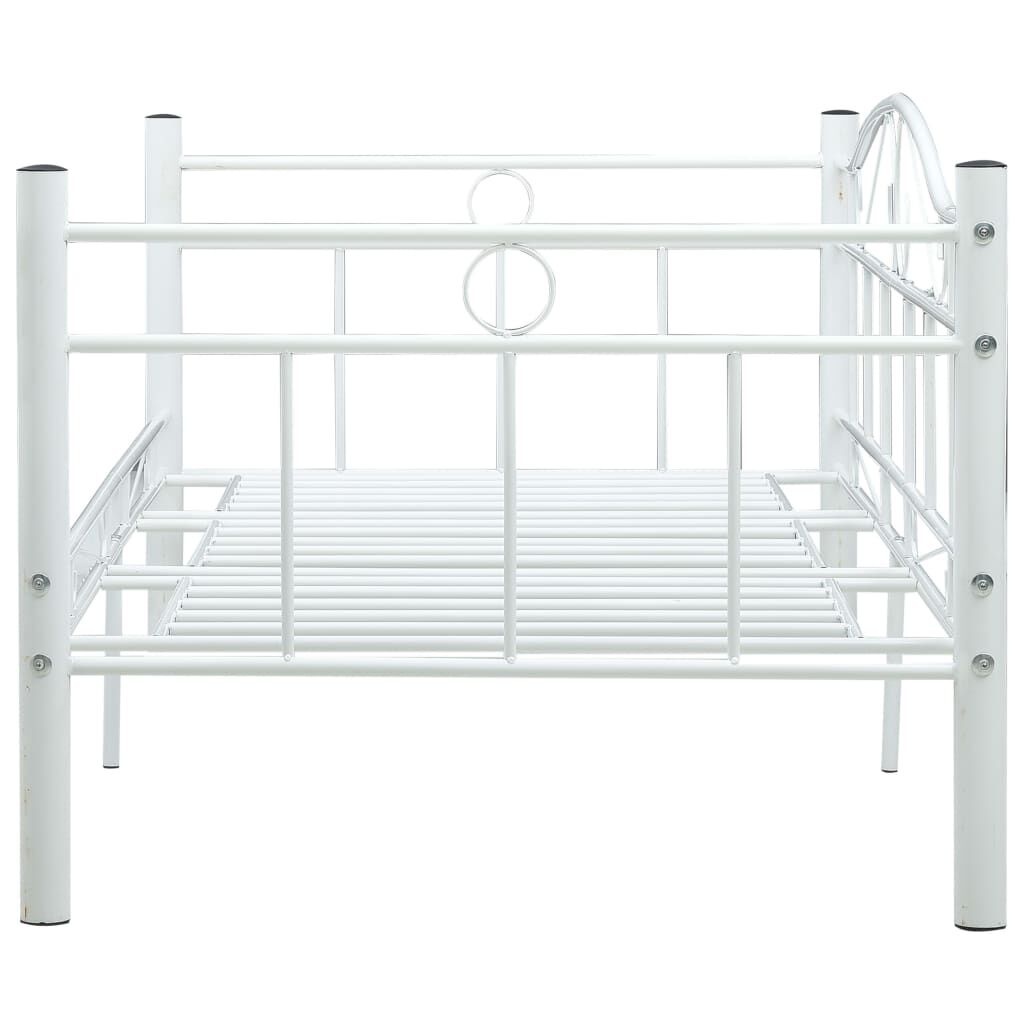 Bedbankframe Wit 90x200cm - vidaXL - 61% Korting!