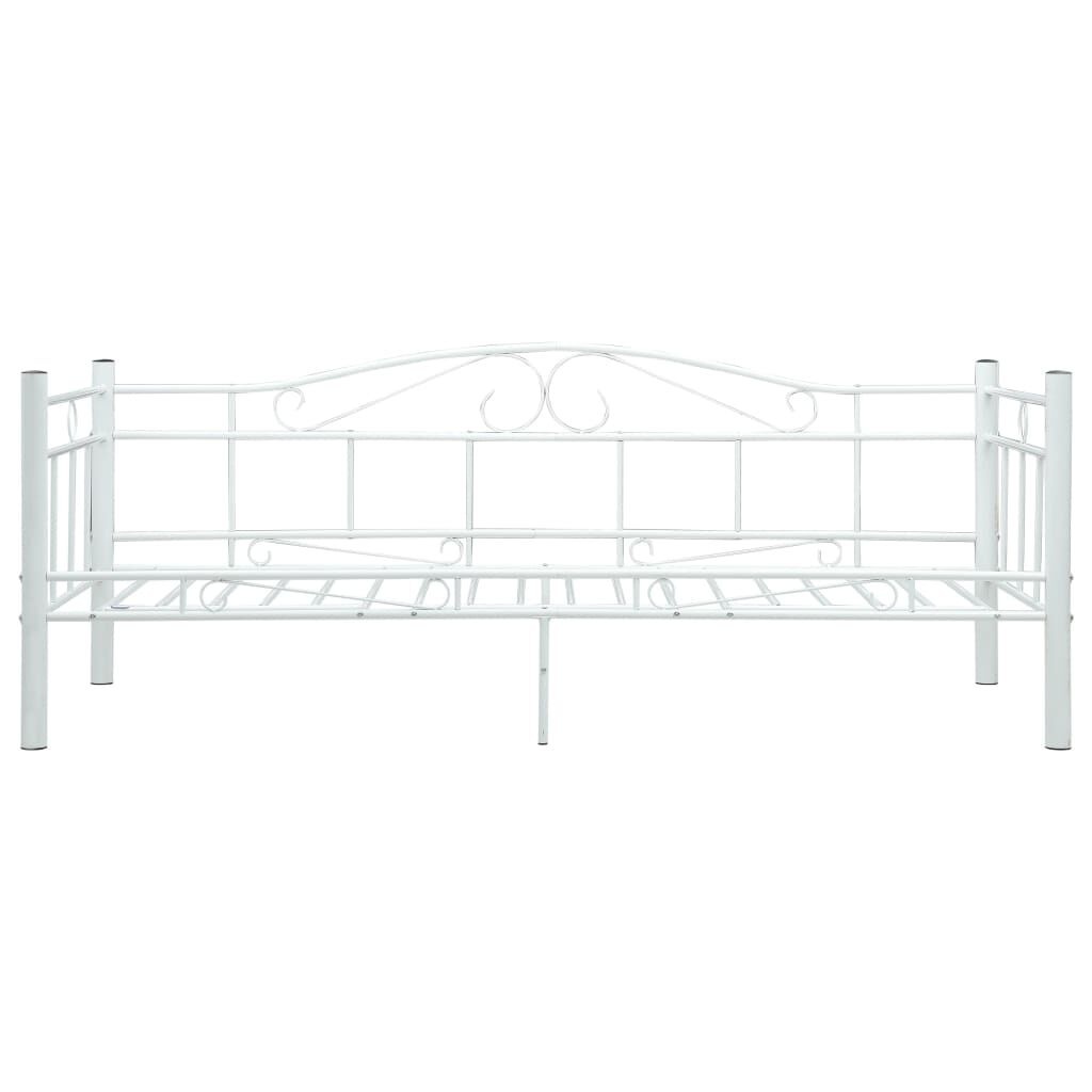 Bedbankframe Wit 90x200cm - vidaXL - 61% Korting!