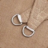 Zonnezeil Taupe 2,5x4,5m - 70% Korting!