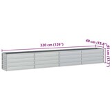 VidaXL Verhoogde Plantenbak 320cm - 70% Korting! (Beschadigd)