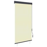 Crème Rolgordijn Buiten 80x250 cm - 57% Korting!
