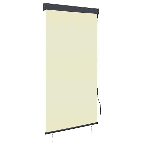 Crème Rolgordijn Buiten 80x250 cm - 57% Korting!