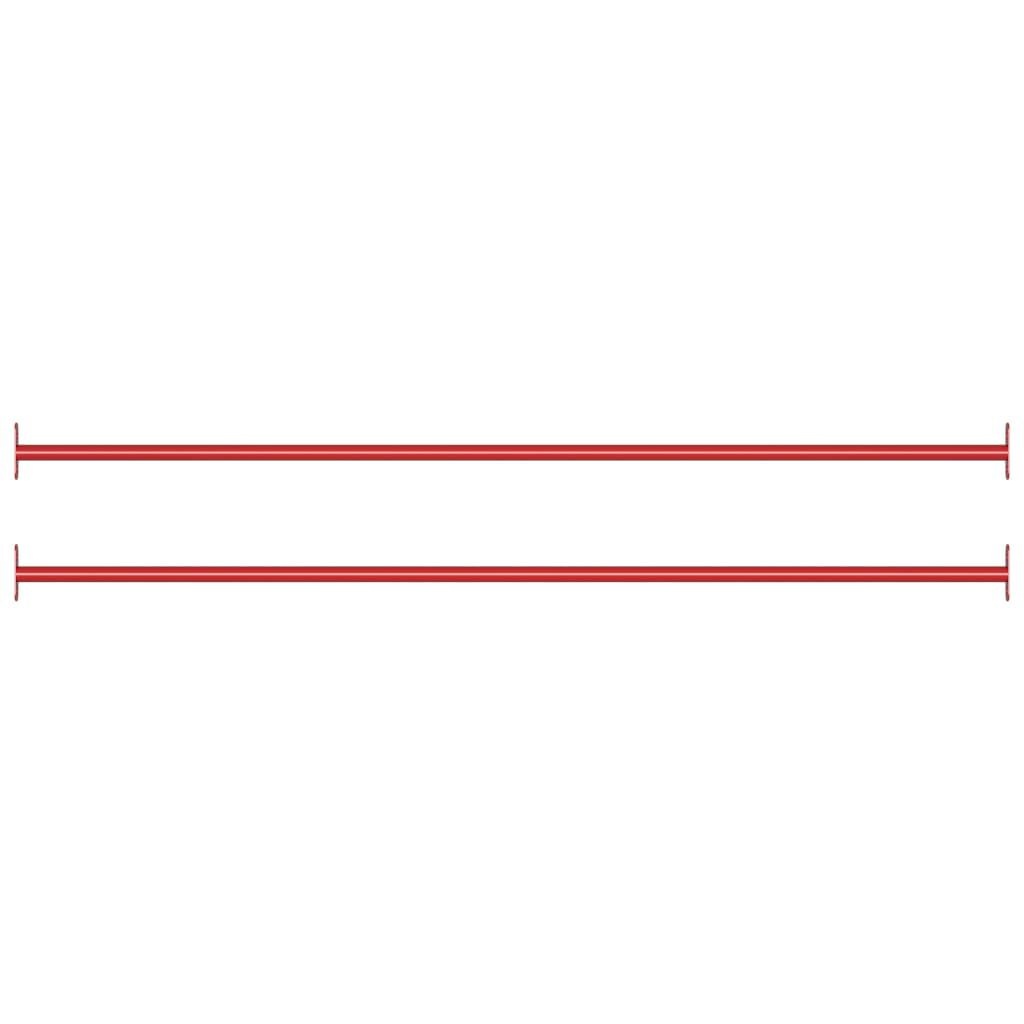 Rekstokken (2 stuks) 125cm rood - 40% Korting! Retourdeal