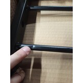 VidaXL Poort Zwart 103x225cm - 60% Korting! (Lichte Schade)