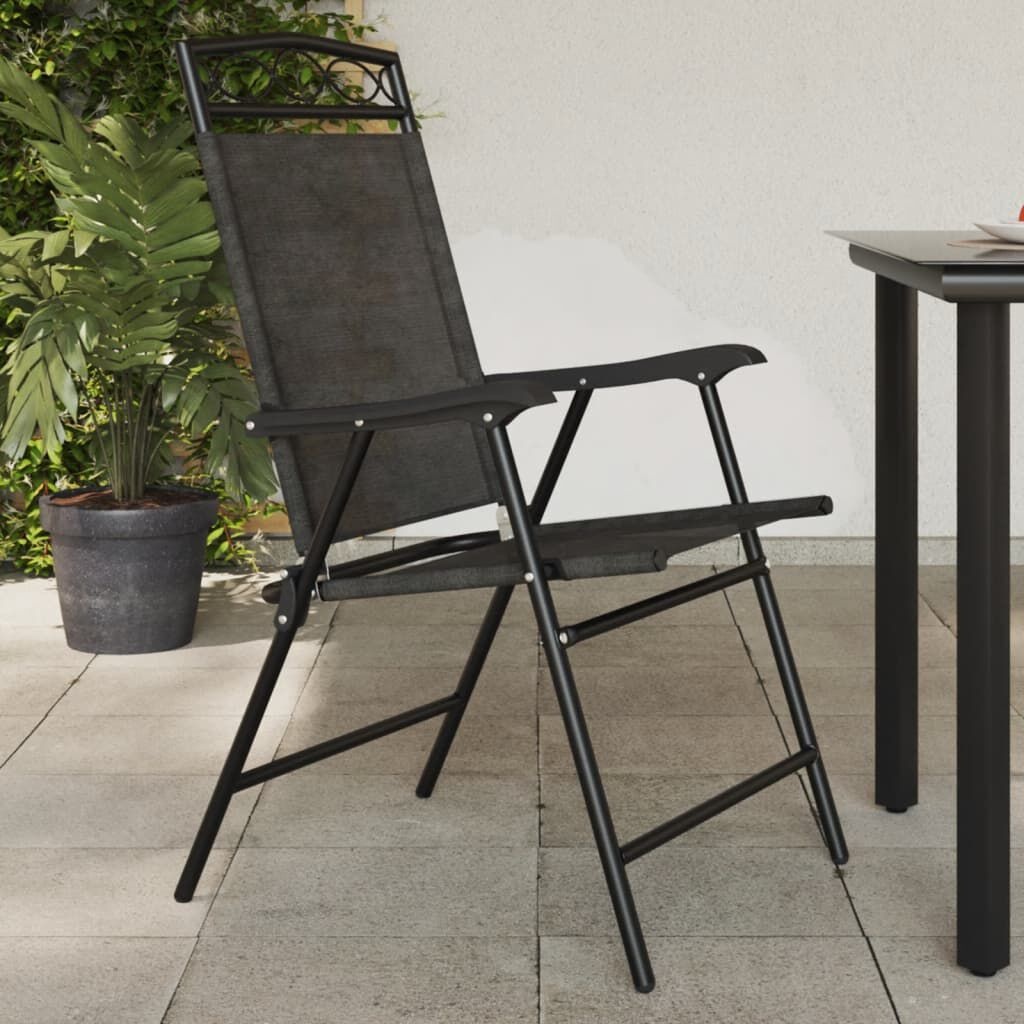 Tuinstoelen (2 st.) grijs - 77% korting! Krasjes, topdeal!