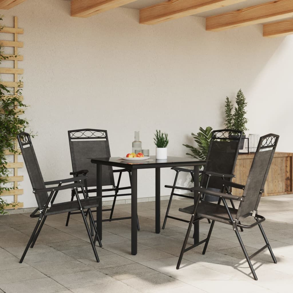 Tuinstoelen (2 st.) grijs - 77% korting! Krasjes, topdeal!