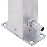 VidaXL Waterzuil Vierkant RVS 60cm - 56% Korting!