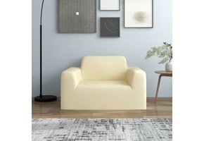 vidaXL Bankhoes Crème (90-140cm) - 35% Korting!