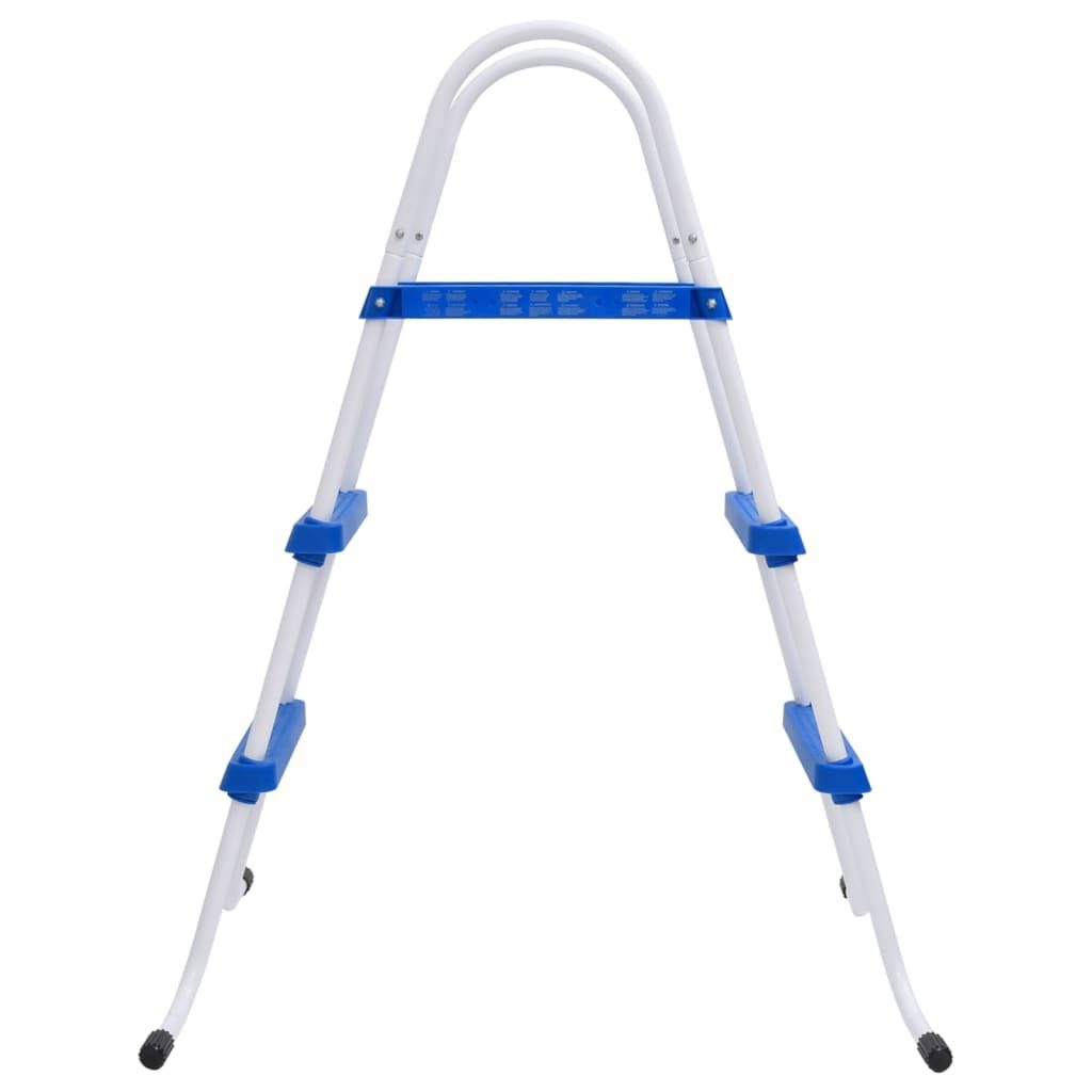 Zwembadladder 84cm - Blauw/Wit - 55% Korting!
