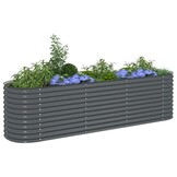 VidaXL Plantenbak Verhoogd 320cm Grijs - 55% Korting!