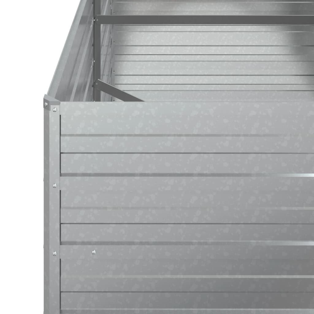 Plantenbak Verhoogd 160x80cm Gegalvaniseerd Staal -64% Korting!