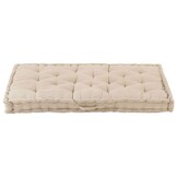 VidaXL Palletkussen Beige 120x80cm - 68% Korting!