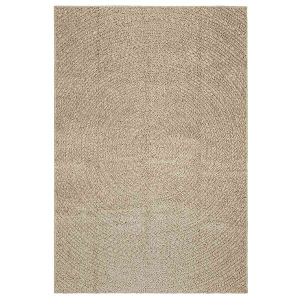 vidaXL Vloerkleed Beige Jute Look 140x200 - 40% Korting!