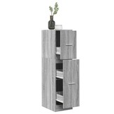Apothekerskast Betongrijs 30x41x118cm - 40% Korting!