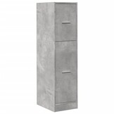 Apothekerskast Betongrijs 30x41x118cm - 40% Korting!