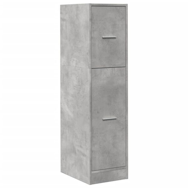 Apothekerskast Betongrijs 30x41x118cm - 40% Korting!