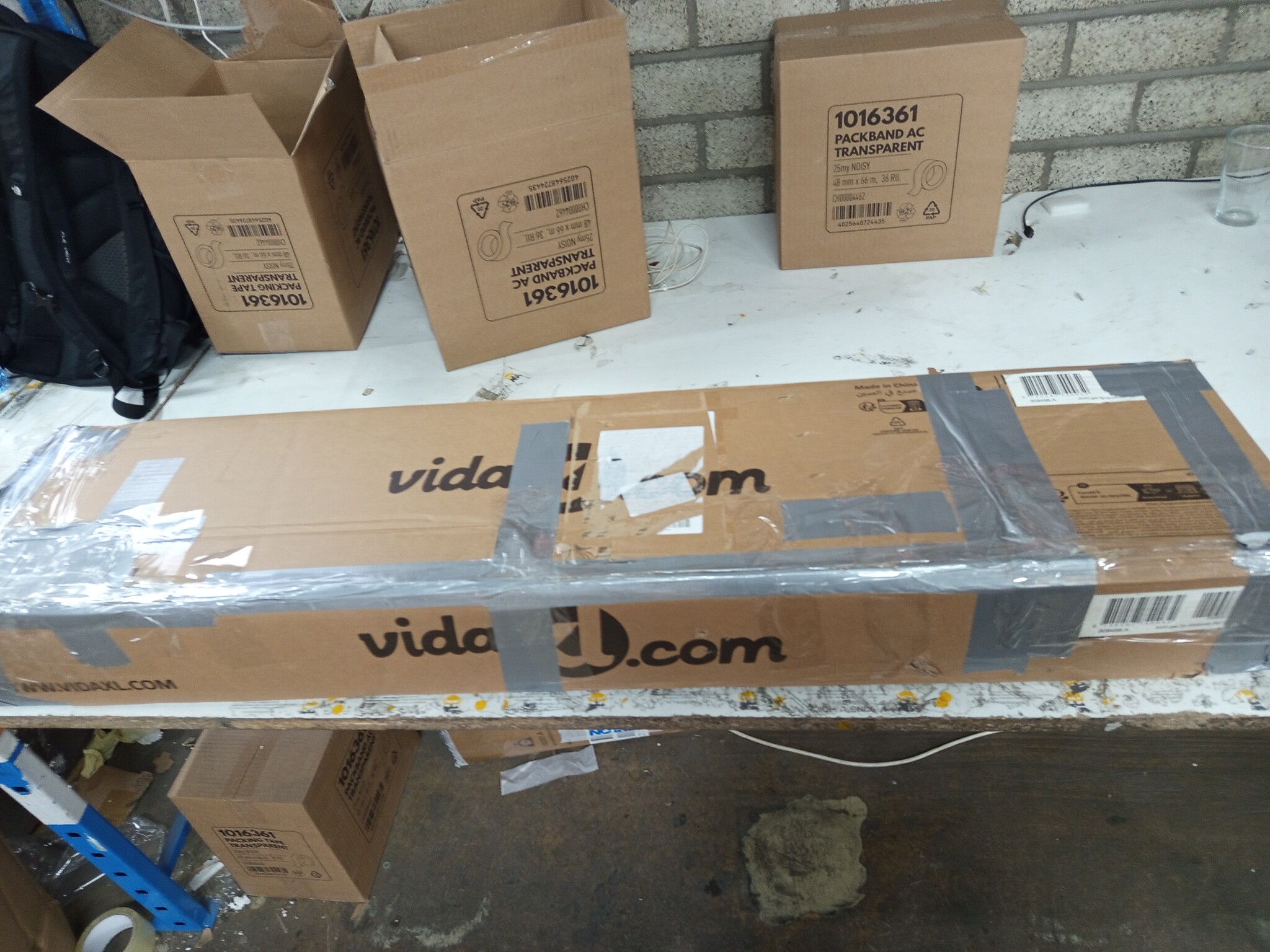 VidaXL Schoenenkasten (2x) Wit Hoogglans -55%!