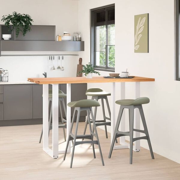 VidaXL Bartafelpoten (2 st) Wit - 88% Korting! T-vormig, 60x35cm