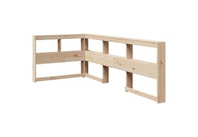 vidaXL Boekenkast Hoofdeinde 80cm Grenen -40%! Ruimtebesparend!